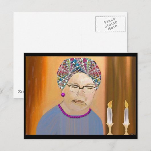 Briefkaart Sabbat Prayer (Voorkant / Achterkant)