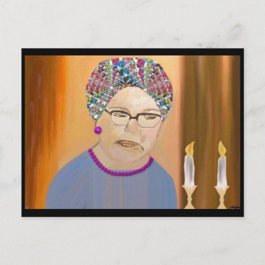 Briefkaart Sabbat Prayer (Voorkant)