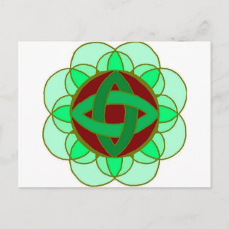 briefkaart "Sacred Heart Chakra"