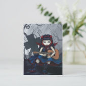 briefkaart "Sad Song" (Staand voorkant)