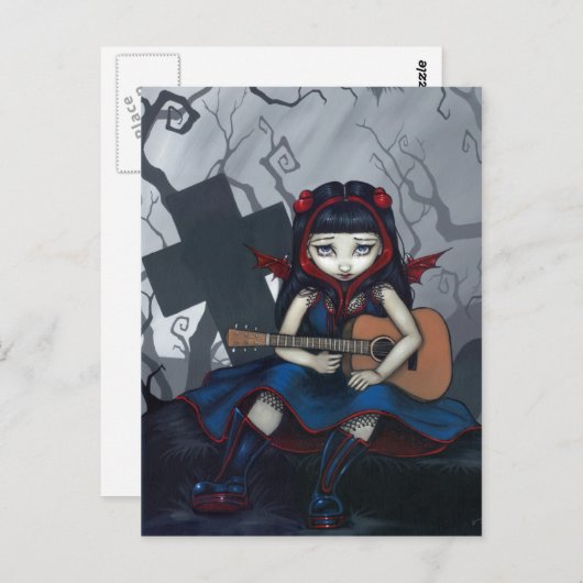 briefkaart "Sad Song" (Voorkant / Achterkant)