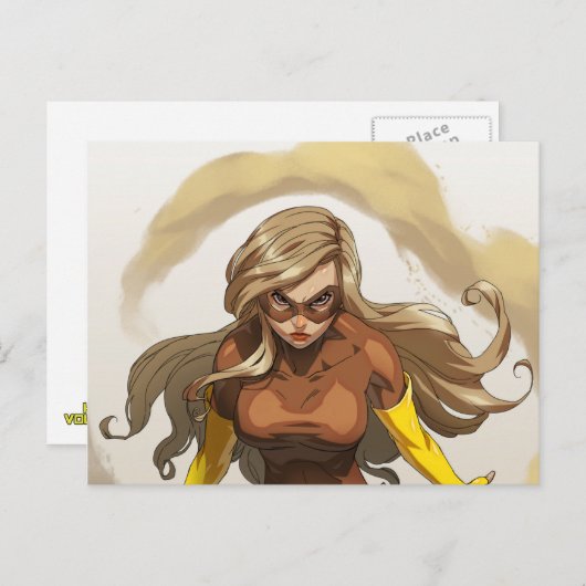 Briefkaart Sahara (Voorkant / Achterkant)