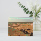 Briefkaart Sahara (Staand voorkant)