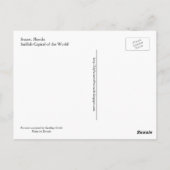 Briefkaart Sailfish Water Fountain Stuart, Florida (Achterkant)