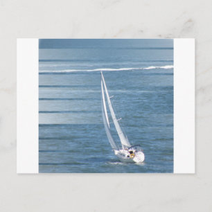 Briefkaart Sailling Wind Design