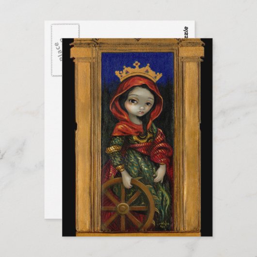 briefkaart "Saint Catherine" (Voorkant / Achterkant)