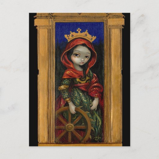 briefkaart "Saint Catherine" (Voorkant)