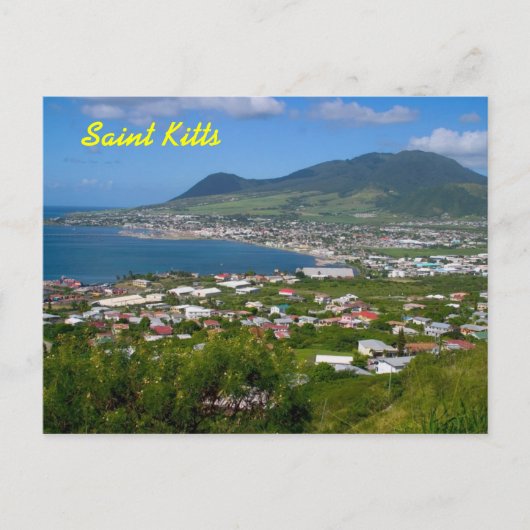 Briefkaart Saint Kitts (Voorkant)