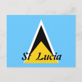 Briefkaart Saint Lucia (Voorkant)