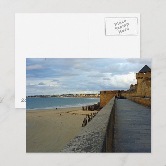 Briefkaart Saint Malo (Frankrijk) (Voorkant / Achterkant)