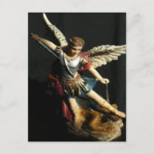 Briefkaart Saint Michael & Prayer Angel (Voorkant)