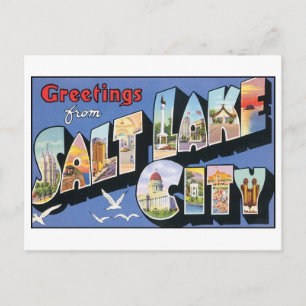 Briefkaart  Salt Lake City