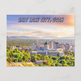 Briefkaart Salt Lake City Utah souvenir reizen