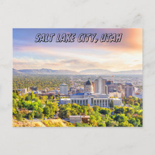 Briefkaart Salt Lake City Utah souvenir reizen