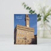 briefkaart "Saluti da Firenze" (Staand voorkant)