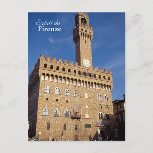 briefkaart "Saluti da Firenze" (Voorkant)