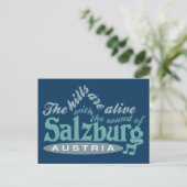 Briefkaart Salzburg (Staand voorkant)