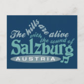 Briefkaart Salzburg (Voorkant)