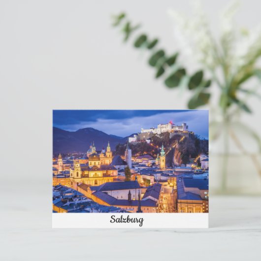 Briefkaart Salzburg (Staand voorkant)