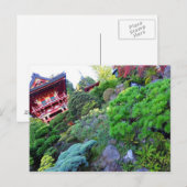 Briefkaart San Francisco Japanse Tea Garden (Voorkant / Achterkant)