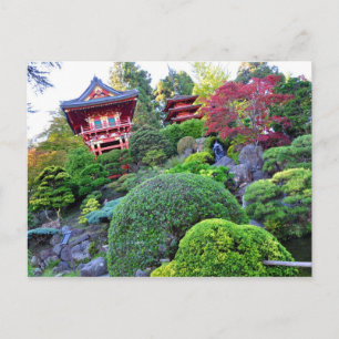 Briefkaart San Francisco Japanse Tea Garden