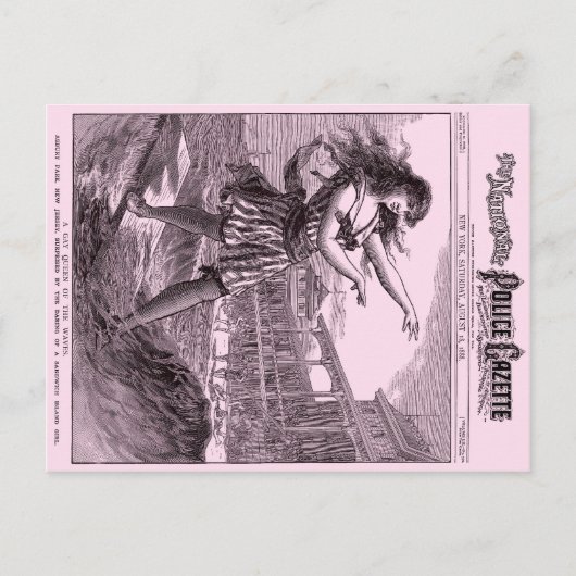 Briefkaart Sandwich Island Girl (Voorkant)