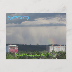 Briefkaart "Sankt Augustin Mülldorf" kleine regenb
