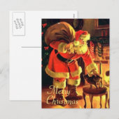  Briefkaart Santa Claus (Voorkant / Achterkant)