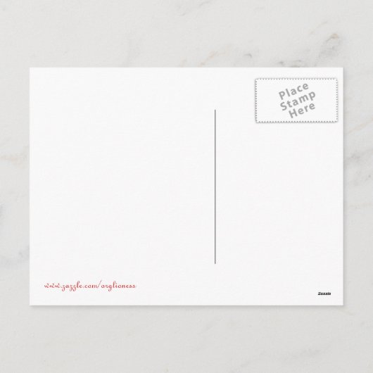 Briefkaart Santa Claus (Achterkant)