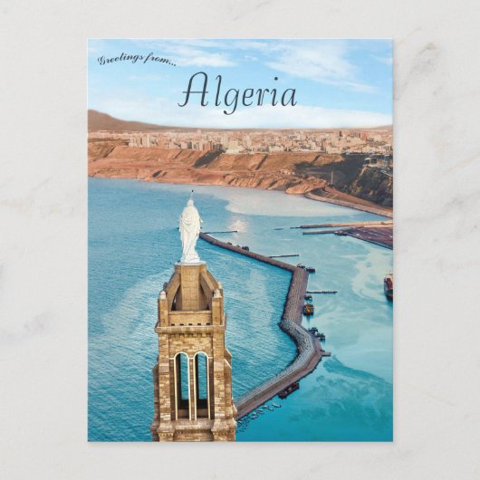 Briefkaart Santa Cruz Oran Algerije (Voorkant)