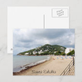 Briefkaart Santa Eulalia (Voorkant / Achterkant)