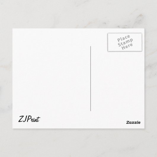 Briefkaart Santiago della Compostella (Achterkant)