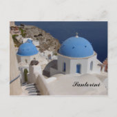 Briefkaart Santorini (Voorkant)