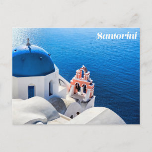 Briefkaart Santorini
