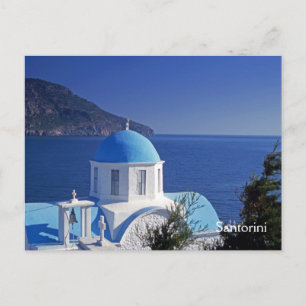 Briefkaart Santorini Griekenland