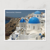 Briefkaart - Santorini Griekenland (Voorkant)