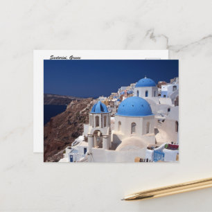 Briefkaart Santorini Griekenland