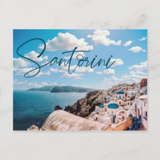 Briefkaart Santorini Griekenland