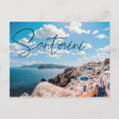 Briefkaart Santorini Griekenland (Voorkant)