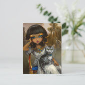 briefkaart "Sanura" (Staand voorkant)