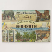  Briefkaart Sarasota Legpuzzel (Horizontaal)