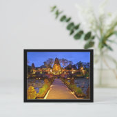 Briefkaart Saraswati Temple, Ubud Bali Indonesia (Staand voorkant)