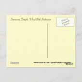 Briefkaart Saraswati Temple, Ubud Bali Indonesia (Achterkant)