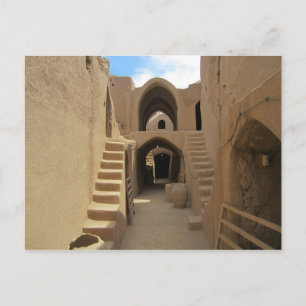 Briefkaart Sassanid Fortress in Saryazd, Iran