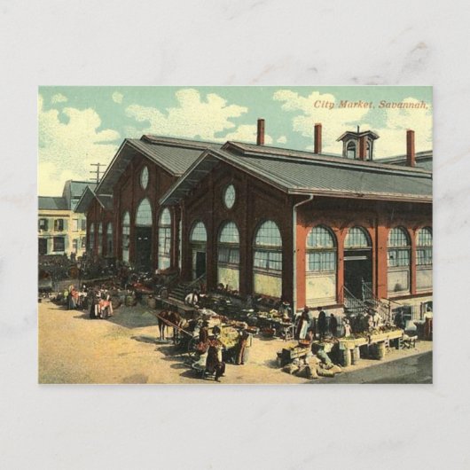 Briefkaart, Savannah, Georgia, VS Briefkaart (Voorkant)