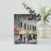 Briefkaart Savannah River Street 4 (Staand voorkant)