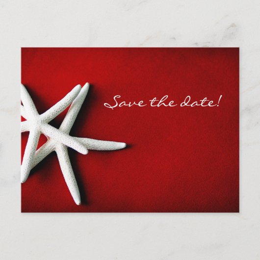 briefkaart "Save the date" (Voorkant)