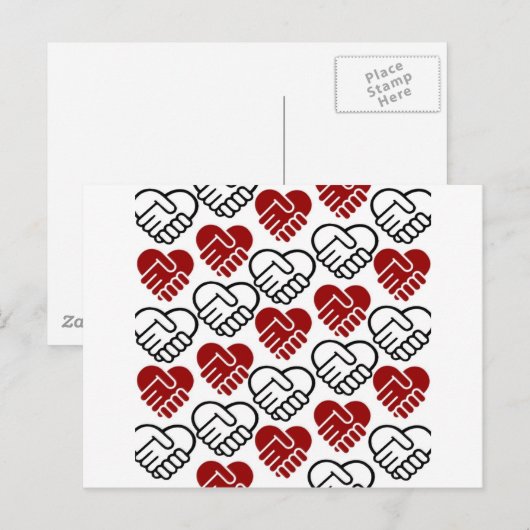 Briefkaart - SCC Red & Black (Voorkant / Achterkant)