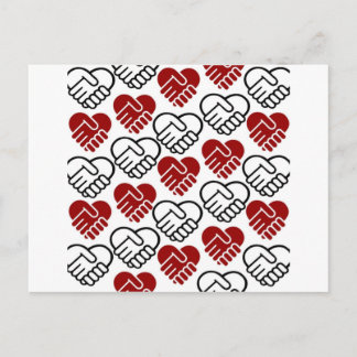 Briefkaart - SCC Red & Black