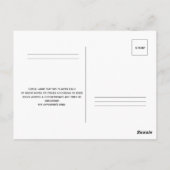 Briefkaart schaakmat schaakdefinitie (Achterkant)